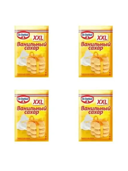 Ванильный сахар XXL Dr.Bakers 40 гр, 4шт Dr. Bakers