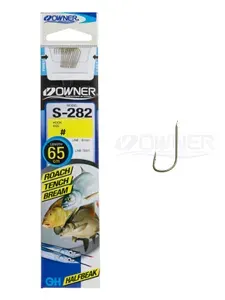 Поводок готовый OWNER S-282 №8 - 0.16mm, 2.5kg (9шт)
