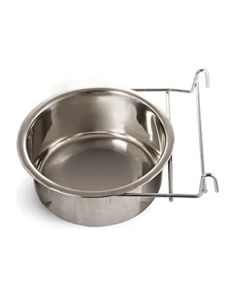 Миска для животных металлическая с креплением Джем, 0.55л Triol