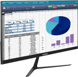 ExeGate 24.5" Монитор Монитор с аудио 24.5" ExeGate SmartView EH1500TA (IPS LED Grade A, FHD, 1920x108075Гц, 16:9, 250cd/m2, 1000:1, 3-5ms, Speakers, audio-out, D-Sub, HDMI, DisplayPort, USB, кабель HDMI 1,5м, VESA, регулировка наклона (tilt), чёрный) (EX300410RUS), IPS, 1920x1080 Full HD, черный