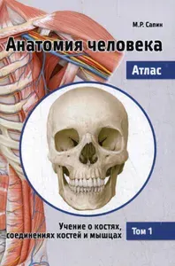 Анатомия человека. Атлас. В 3 т. Т. 1: Учение о костях, соединениях костей и мышцах: Учебное пособие. 2-е изд., перераб | Сапин Михаил Романович