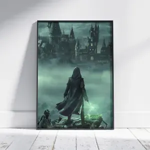 Плакат на стену для интерьера Хогвартс Легаси (Общее 1) - Постер по игре Hogwarts Legacy формата А4 (21x30 см)
