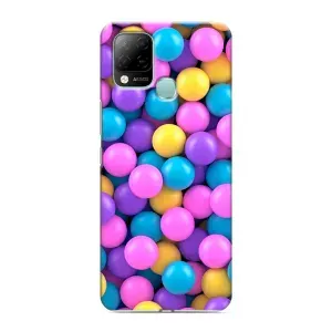 Чехол для Infinix Hot 10S с принтом Шарики