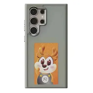 Умный интерактивный DIY чехол с электронными чернилами NFC для Samsung S24 Uitra