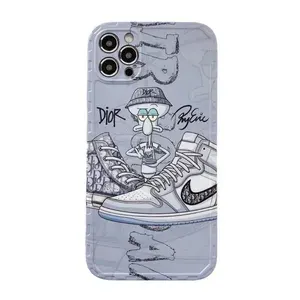 Чехол силиконовый Сквидвард iPhone 13 Pro Max