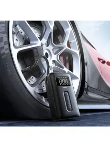 Портативный автомобильный насос для накачивания шин UGREEN CD259 (15951) Portable Tire Inflator, черный