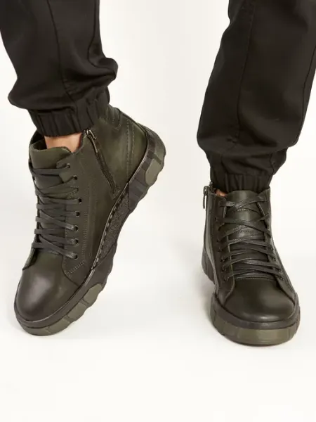 DjamiShoes Ботинки зимние кожаные с мехом