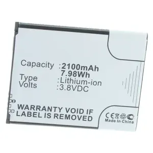 Аккумуляторная батарея iBatt 2100mAh для телефонов Samsung (EB-L1G6LLU)