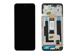 Дисплей для Xiaomi Poco M6 4G (2404APC5FG) в рамке премиум