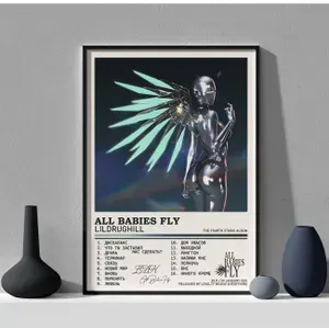 PostersClub Постер LILDRUGHILL - "All Babies Fly" 30 см x 40 см
