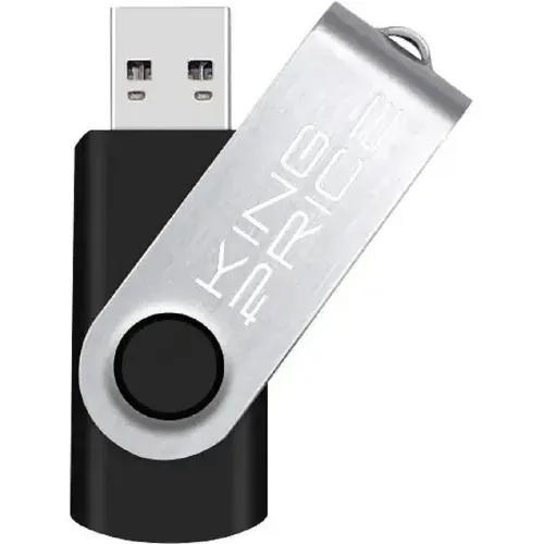 Флешка USB Flash KingPrice KPFD2 (KPFD2A032ABK), Серебристый 32 ГБ