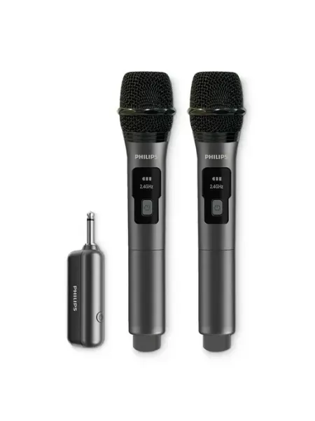 Беспроводной микрофон Philips DLM3401TP в комплекте 2 штуки