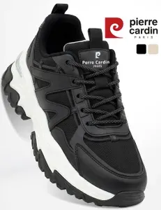 Кроссовки Pierre Cardin женские черные спортивные на платформе