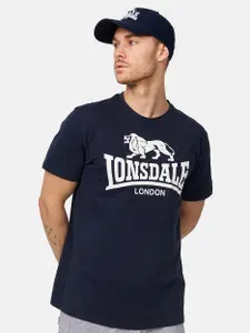 Футболка Lonsdale мужская спортивная с коротким рукавом и круглым вырезом LOGO 1 шт