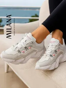 Кроссовки Milana женские спортивные текстиль