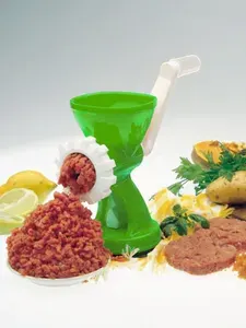 Мясорубка Rigamonti "Mincy", цвет: ярко-зеленый