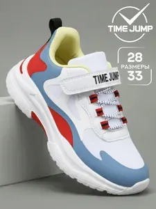 Кроссовки TimeJump для девочки спортивные на липучке