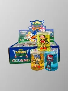Слайм с игрушкой внутри Соник, антистресс. 1шт.
