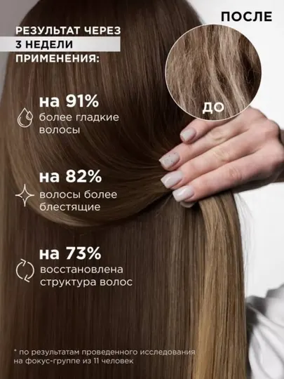 Шампунь для волос Doctor fresh, глубокое восстановление, с амино комплексом, 900 мл