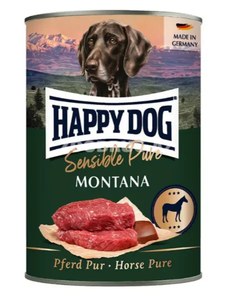 Happy Dog консервы для собак со вкусом конины 800 гр