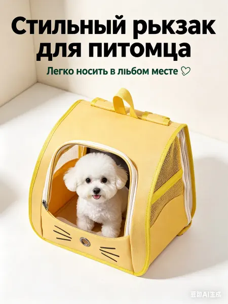 HI DOGS Переноска для кошек и собак средних пород сумка для животных