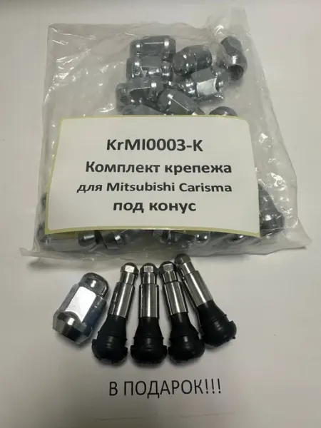 Комплект крепежа для Mitsubishi Carisma - гайка конус LS