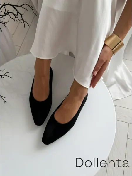 Dollenta Балетки с квадратным носом