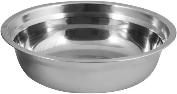 Миска из нержавеющей стали с расширенными краями, BOWL-23, р-р:23 * 6.1см, зерк полир