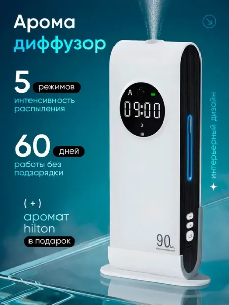 Domersi Умный электронный аромадиффузор для дома - аромалампа