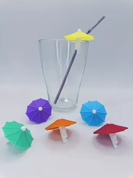 Маркеры для бокалов Зонтик Markers For Glasses Max