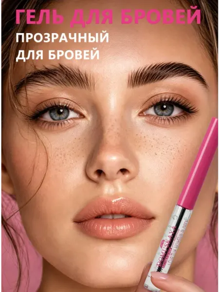 DomusKaya гель для бровей стойкий фиксирующий прозрачный ламинирование