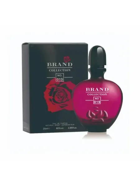 Духи Brand Collection 019 аромат PR Black XS for Her Brand Aroma