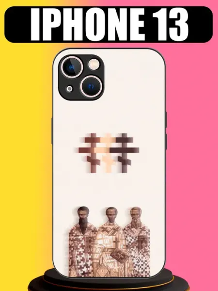Чехол на iPhone 13 с принтом православный tattycase