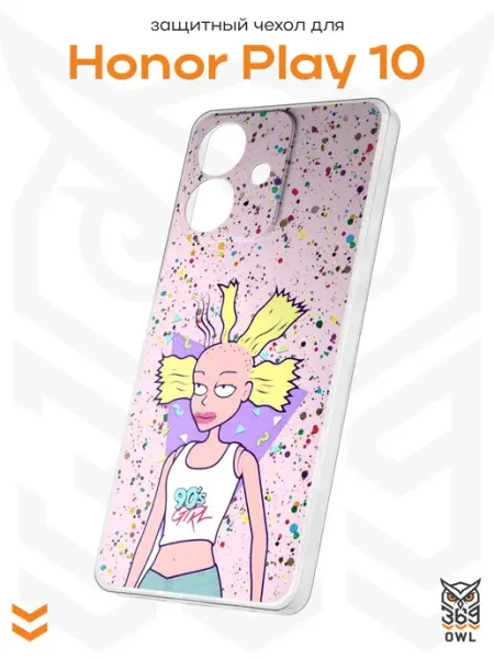 Чехол на Honor Play 10 с принтом Ох уж эти детки OWL369