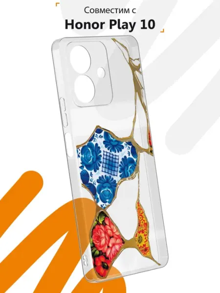 Чехол на Honor Play 10 с принтом Русский стиль Мобилиус