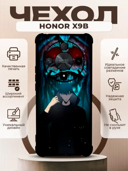 Чехол на HONOR X9B 5G с принтом аниме Solo Leveling PRINTberries