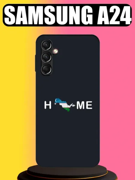 Чехол на Samsung A24 с принтом Узбекистан tattycase