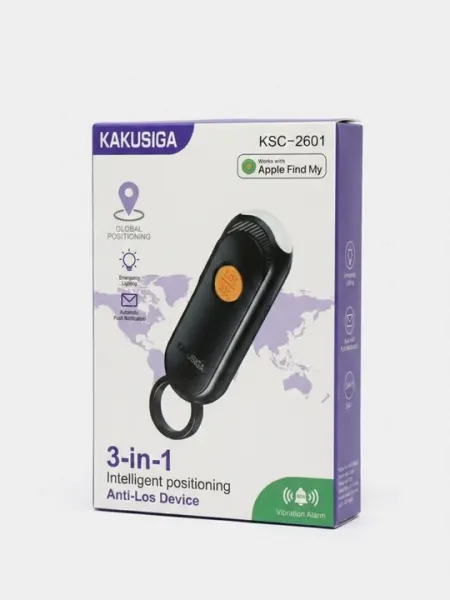 GPS трекер Kakusiga KSC-2601 брелок поиска ключей Apple Find My