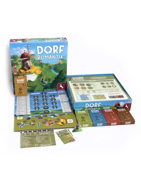 Нескучные игры Настольная игра Дорфромантик Сельская Идиллия Dorfromantik