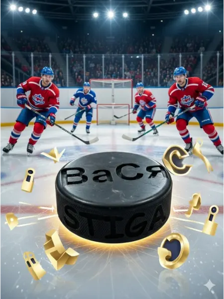 Шайба Именная "Вася" для настольного хоккея (1шт)
