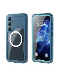 Водонепроницаемый и ударопрочный чехол Redpepper Dot+ для Samsung Galaxy S25 Plus, синий