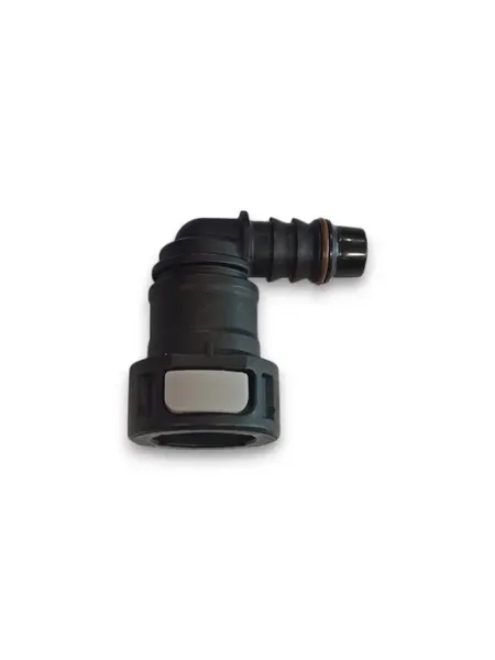 Топливный быстросъемный штуцер D11.8 ID10 (МАМА угловой 90°) Bersa-Tools