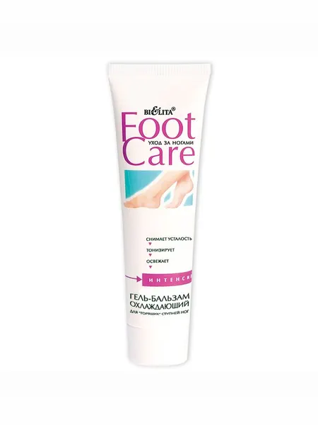 Белита Гель-бальзам охлаждающий для "горящих" ступней ног Foot Care, 100 мл