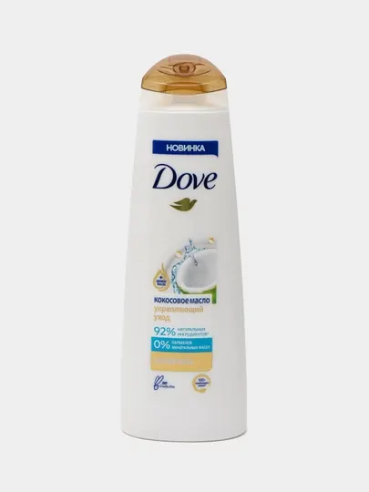 Шампунь Dove Кокосовое масло укрепляющий уход, 400 мл