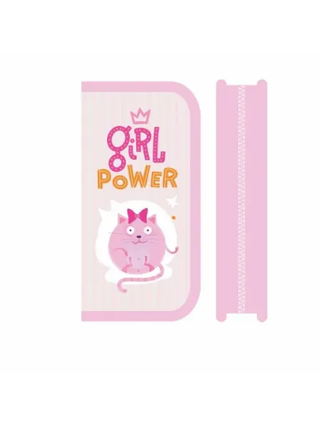 Пенал 1отд. средний ПО-03 Girl power 190х90мм (жен) ПЧЕЛКА