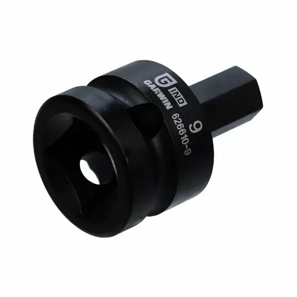 Головка торцевая ударная HEX 1/2" 9 мм L38,1 мм, GARWIN INDUSTRIAL 626610-9
