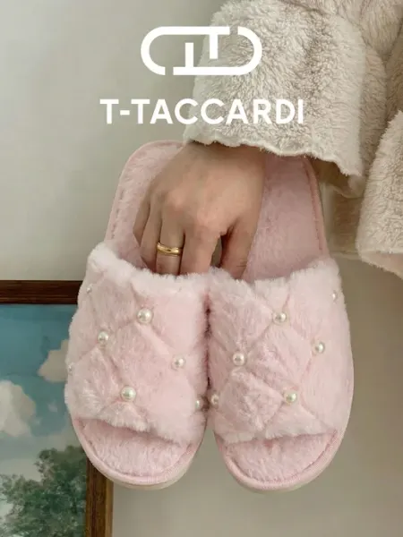 Тапочки женские домашние искусственный мех T.TACCARDI