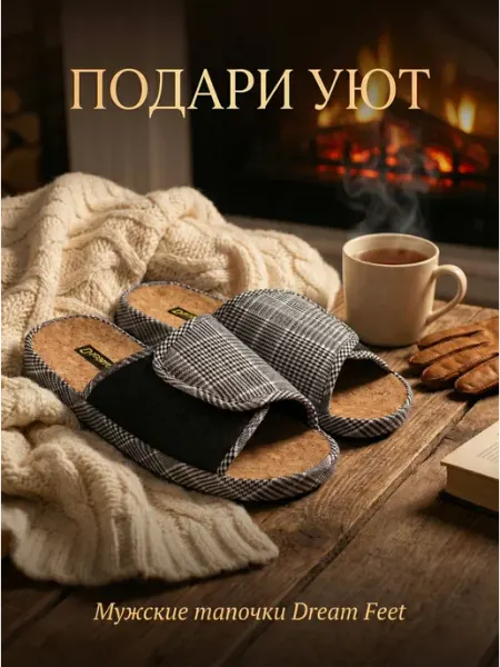 Dream Feet Тапочки с регулировкой полноты