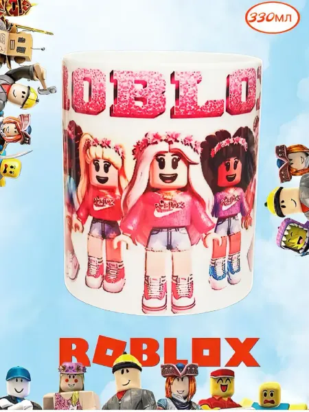 DREAM MUG Детская кружка Роблокс (Roblox) для девочки
