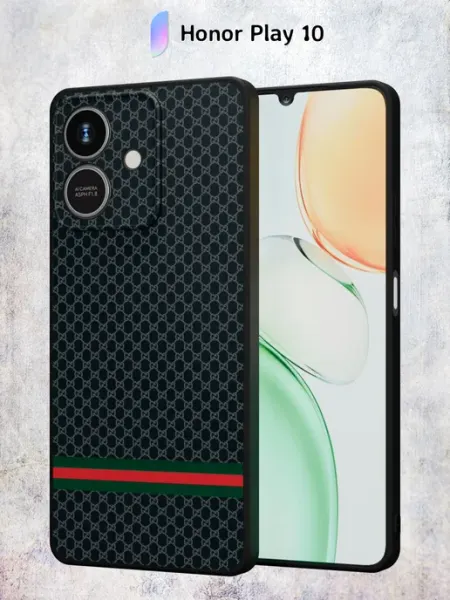 Чехол на Honor Play 10 с принтом Gucci Secret.Case.Store